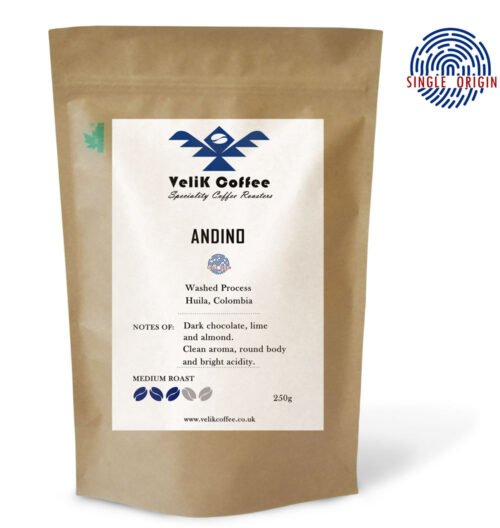 ANDINO - Colombian Single Origin Arabica Beans – Medium Roast Coffee
