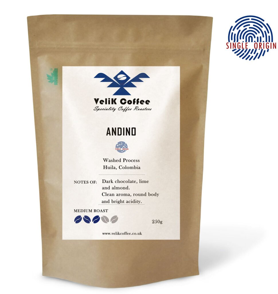 ANDINO - Colombian Single Origin Arabica Beans – Medium Roast Coffee