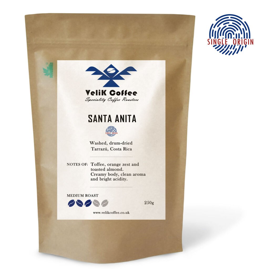 SANTA ANITA Costa Rica single origin coffee beans